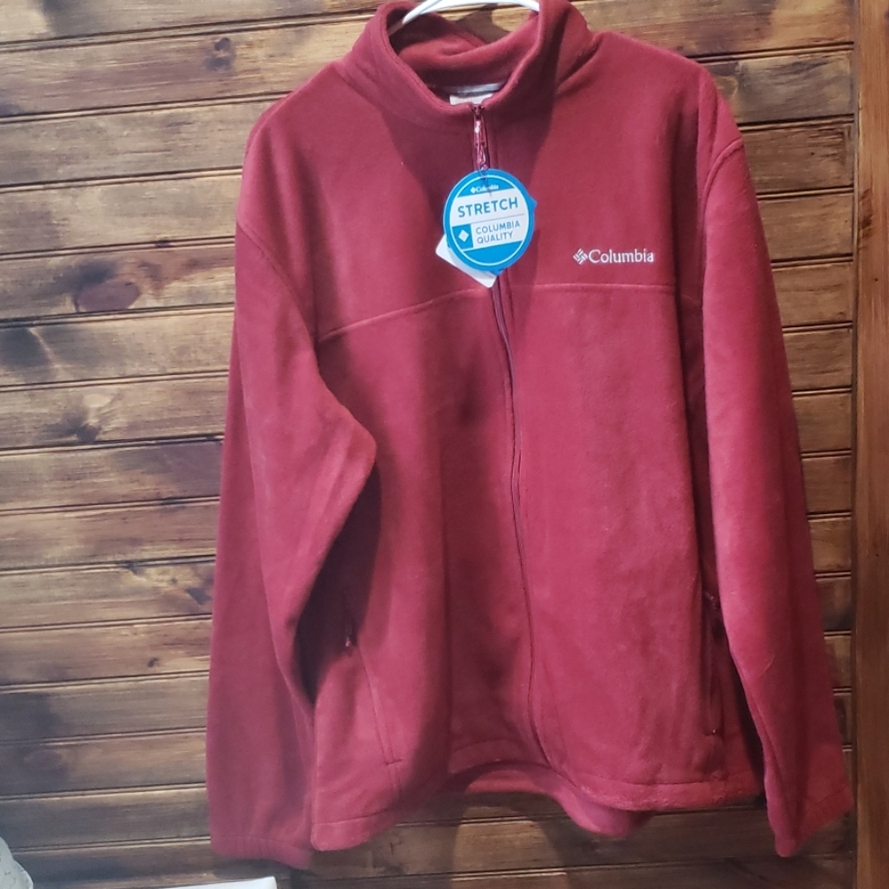 Men's Columbia zip sweater